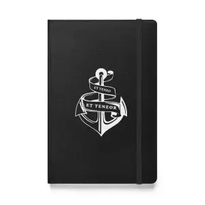 Hold Fast/Held Fast Anchor Logo Hardcover bound notebook